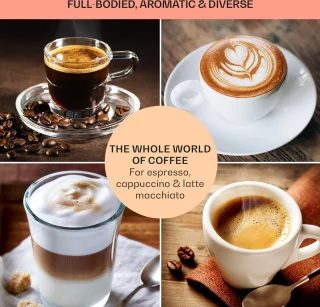 Arabica Comfort Espressomachine 1350W 20 Bar Koper