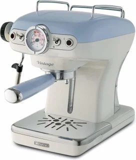 Ariete 1389/15 Vintage Piston Espressomachine Blauw
