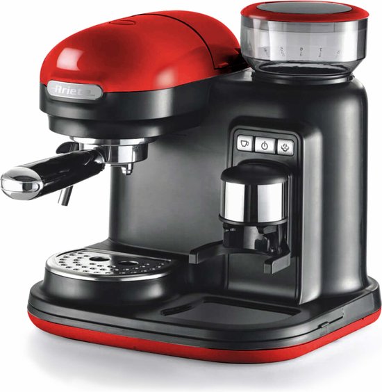 Ariete Moderna 1318/00: Versgemalen espresso thuis in stijl