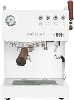 Ascaso Steel Duo Plus espressomachine - wit/hout