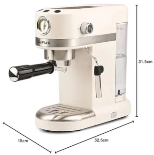 Automatische espressomachine - wit