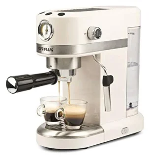 Automatische espressomachine - wit