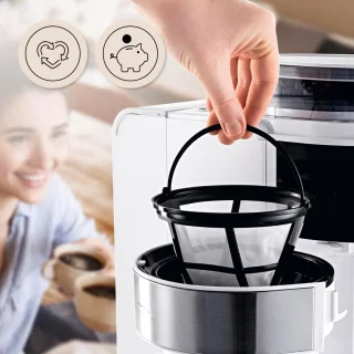 Automatische koffiemachine - Wit