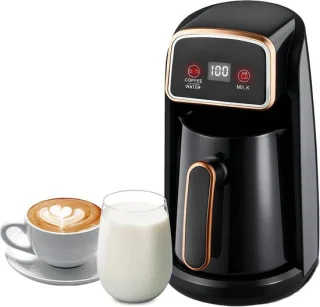 Automatische koffiezetter zwart