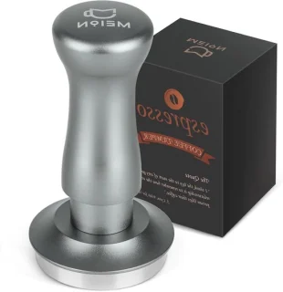 Barista Koffiestamper 49 mm - Zilver