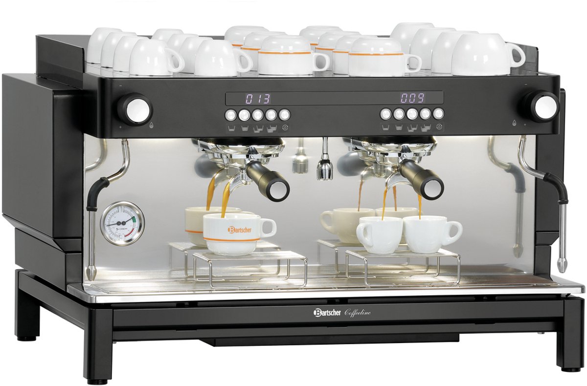 De Bartscher Coffeeline B20 koffiemachine in één oogopslag