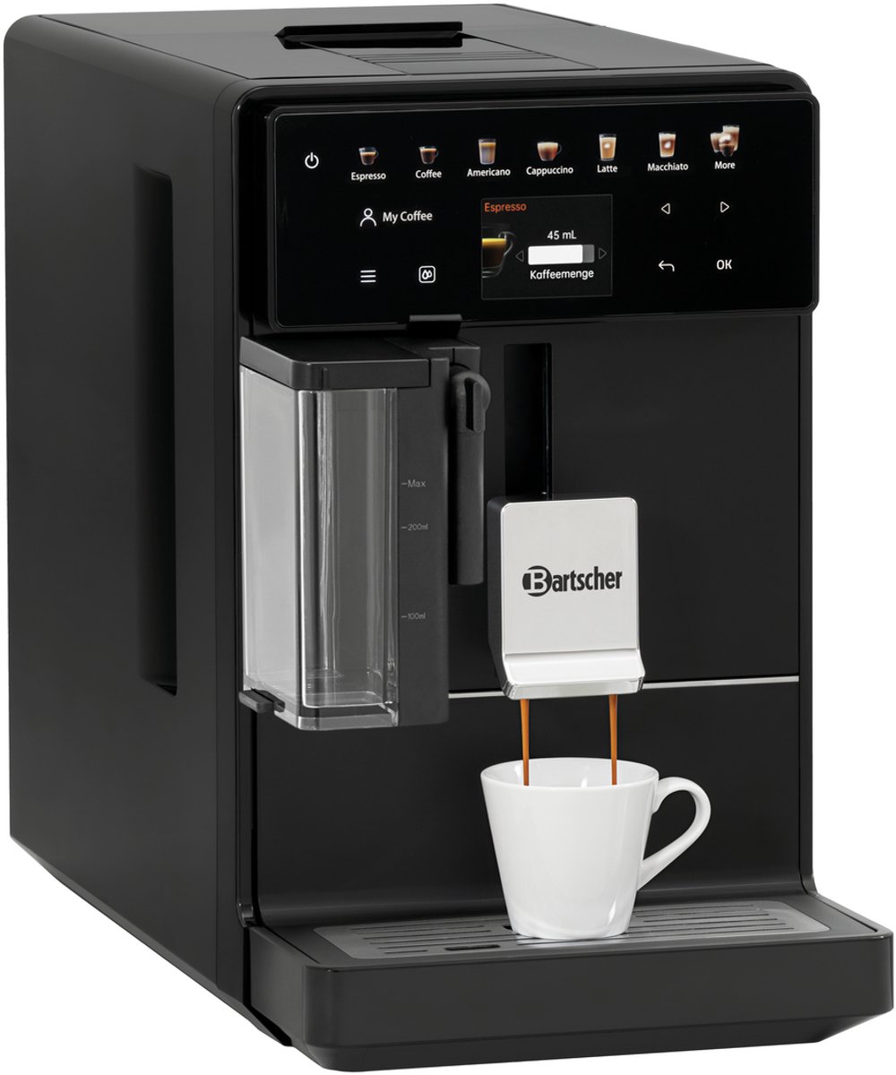 Wat vinden we goed aan de Bartscher Easy Slim 200 Volautomatische Koffiemachine