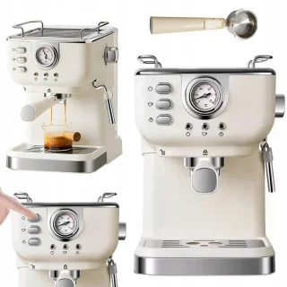 Bedee 1,5L Semi-Automatische Koffiemachine