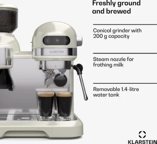 Bella Café espressomachine vintage 19 bar 1550W