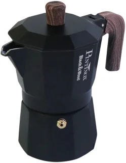 Black & Wood espressomachine voor 1