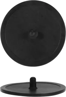 Blindfilter rubberen terugspoelschijf 50 x 2 mm