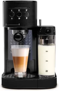 BluMill Piston Koffiemachine Mat Zwart