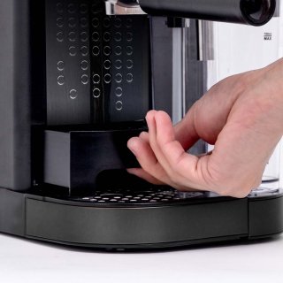 BluMill Piston Koffiemachine Mat Zwart