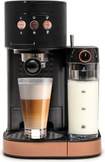Blumill Piston Koffiemachine Zwart Rosé