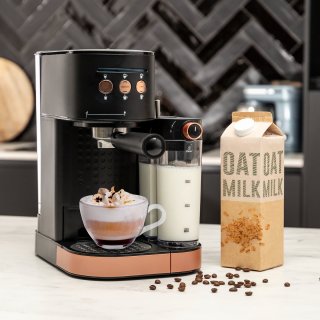 Blumill Piston Koffiemachine Zwart Rosé