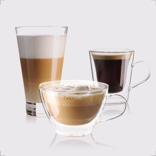 Blumill Piston Koffiemachine Zwart Rosé