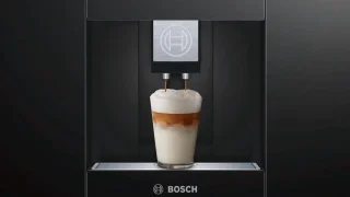Bosch CTL636EB6 Serie 8 Inbouw Espressomachine Zwart