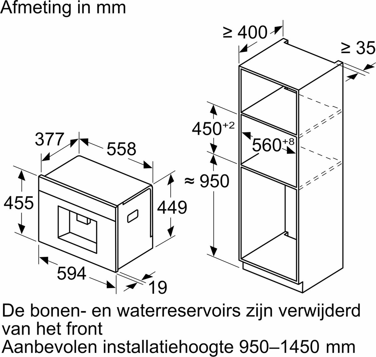Wat vinden we goed aan de Bosch Serie 8 CTL7181B0 Volautomaat Inbouwkoffiemachine Zwart