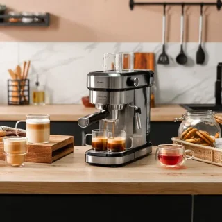 Capsule coffee machine Cecotec 790 STELL DUO