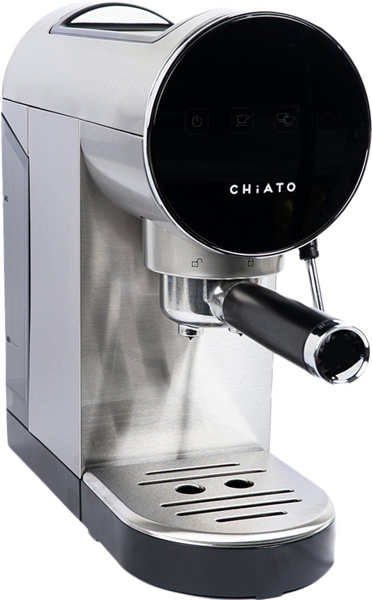 Wat vinden we goed aan de CHiATO Luna Style Espresso Machine Silver
