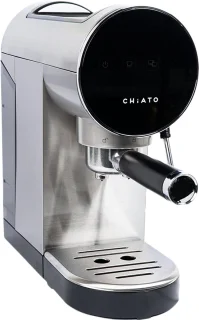 CHiATO Luna Style Espresso Machine Silver