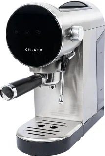 CHiATO Luna Style Espresso Machine Silver