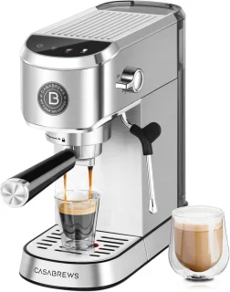 Compact Roestvrijstalen Cappuccino-espressomachine
