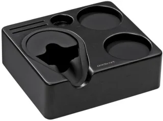 Compact Tampstation voor Espresso - Zwart