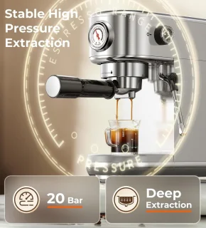 Compacte espressomachine
