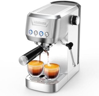 Krachtige compacte espressomachine voor cappuccino's