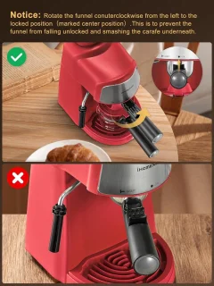 Compacte espressomachine