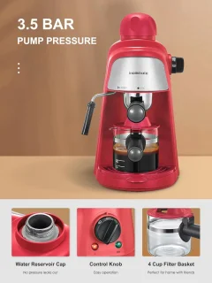 Compacte espressomachine