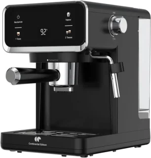 CONTINENTAL EDISON CEME19B Espressomachine Zwart