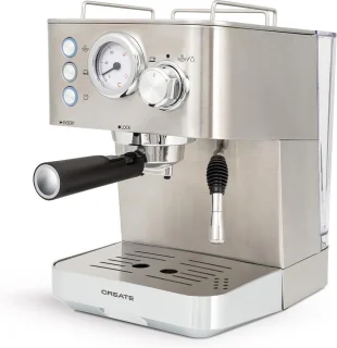 CREATE THERA CLASSIC Espressomachine Zilver