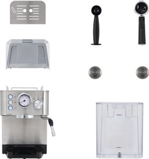 CREATE THERA CLASSIC Espressomachine Zilver