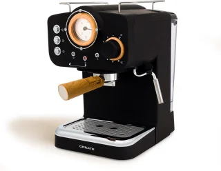 CREATE THERA RETRO Espresso Koffiemachine Gemalen Koffie