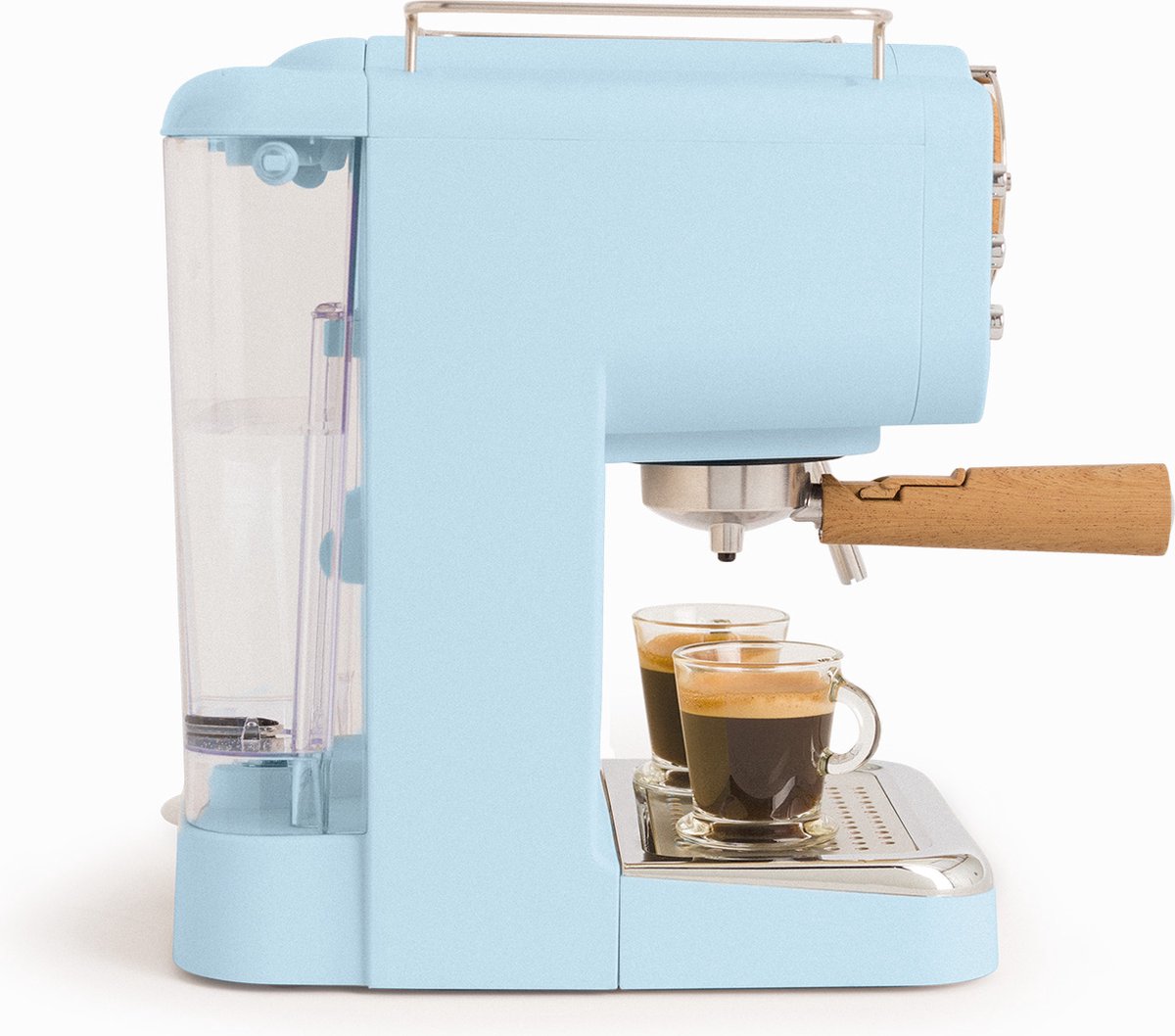 Wat vinden we goed aan de CREATE THERA RETRO Express Koffiemachine Gemalen Koffie