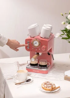 CREATE THERA RETRO Express Koffiemachine Gemalen Koffie