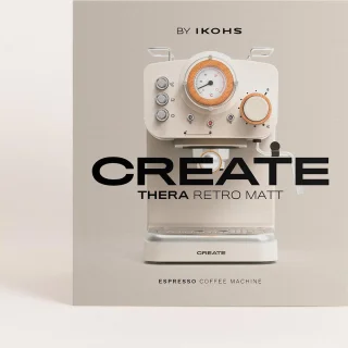 CREATE THERA RETRO Express Koffiemachine