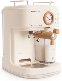 CREATE THERA RETRO PRO Espressomachine 20bar Gebroken Wit