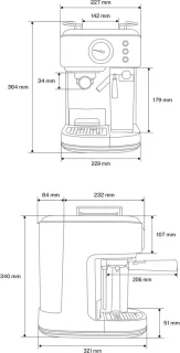 CREATE THERA RETRO PRO espressomachine