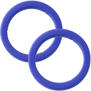 Dailygoods- Filterhouder - 2 Stuks - Voedselveilige Siliconen Afdichtingen - E61 Zetgroep - BPA-vrij - Duurzaam - Luchtdicht - Buitendiameter 73 mm - Espressokoffiefilter