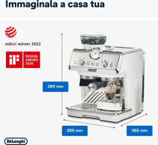 De Longhi EC 9155.W Automatische espressomachine 1,5 L staal