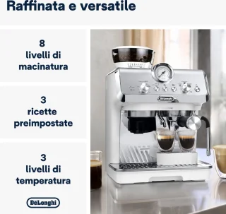 De Longhi EC 9155.W Automatische espressomachine 1,5 L staal