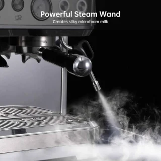 De Warenloods - RVS Piston Espressomachine