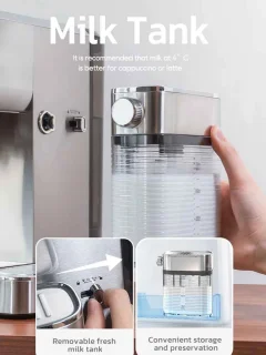 De Warenloods RVS Piston Espressomachine