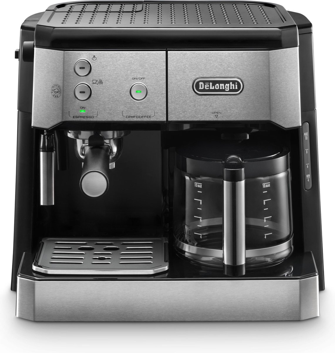 Wat vinden we goed aan de De'Longhi BCO421.S combi espresso-koffiezetapparaat