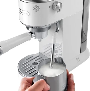 DeLonghi Dedica Duo EC890.WI Espresso Machine White