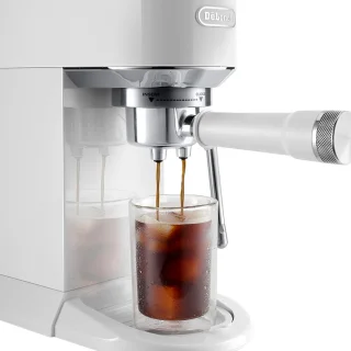 DeLonghi Dedica Duo EC890.WI Espresso Machine White