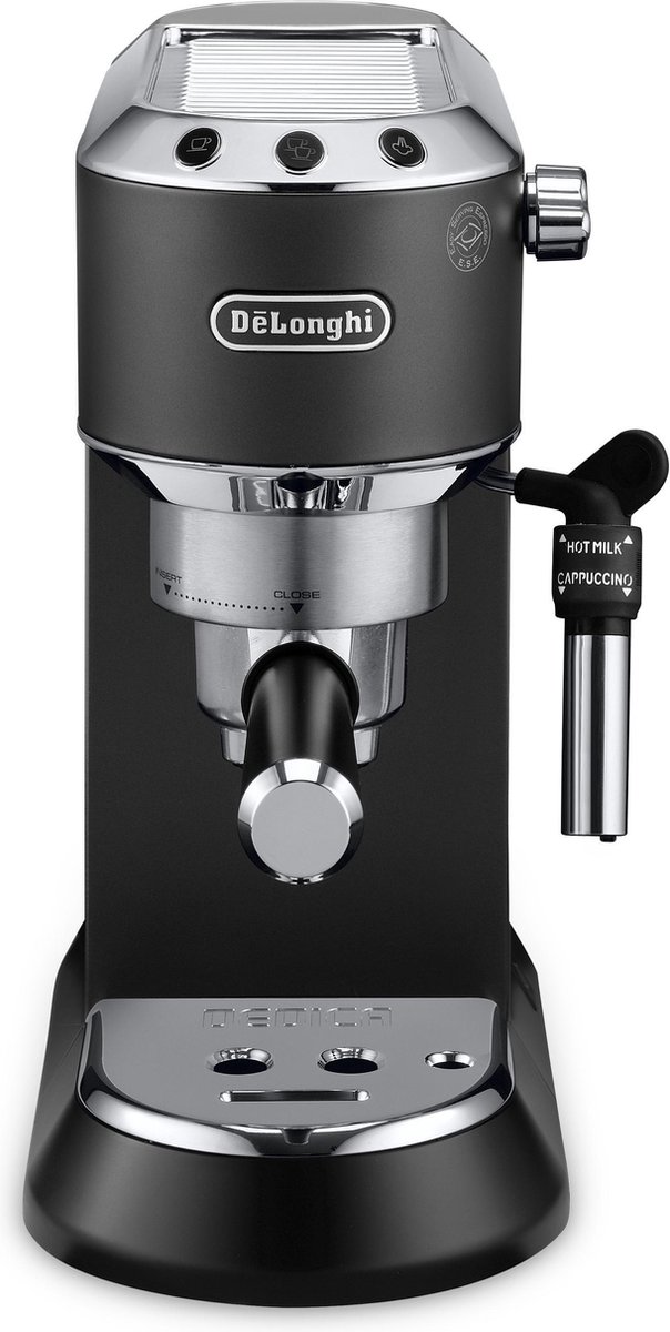 Wat vinden we goed aan de De'Longhi Dedica Style EC685.BK Pistonmachine Black